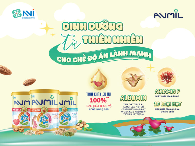 Sữa củ ấu Aumil