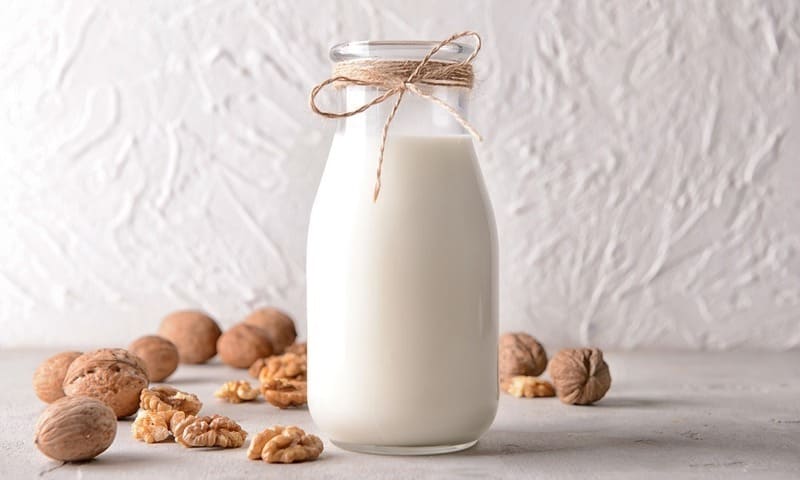 sữa hạt óc chó hạnh nhân