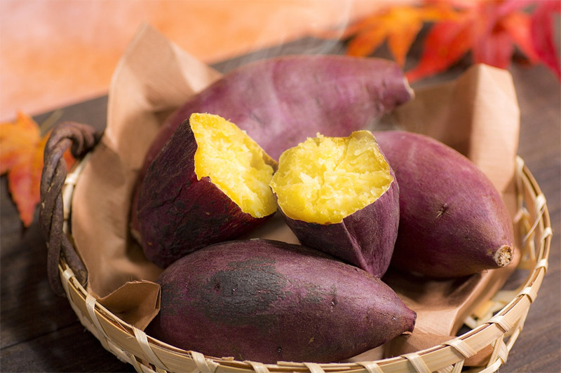 thức ăn lợi sữa - khoai lang