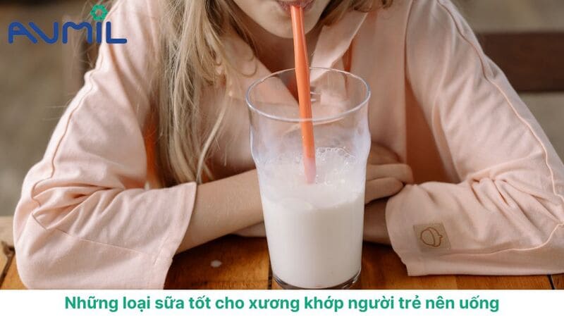 sữa tốt cho xương khớp người trẻ