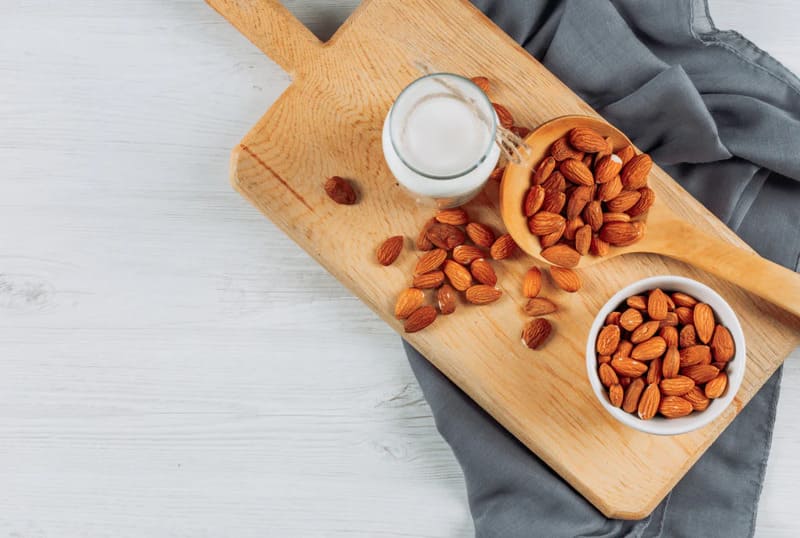 sữa hạt nào giảm cân - sữa hạt hạnh nhân