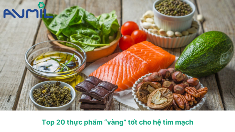 ăn gì tốt cho tim mạch